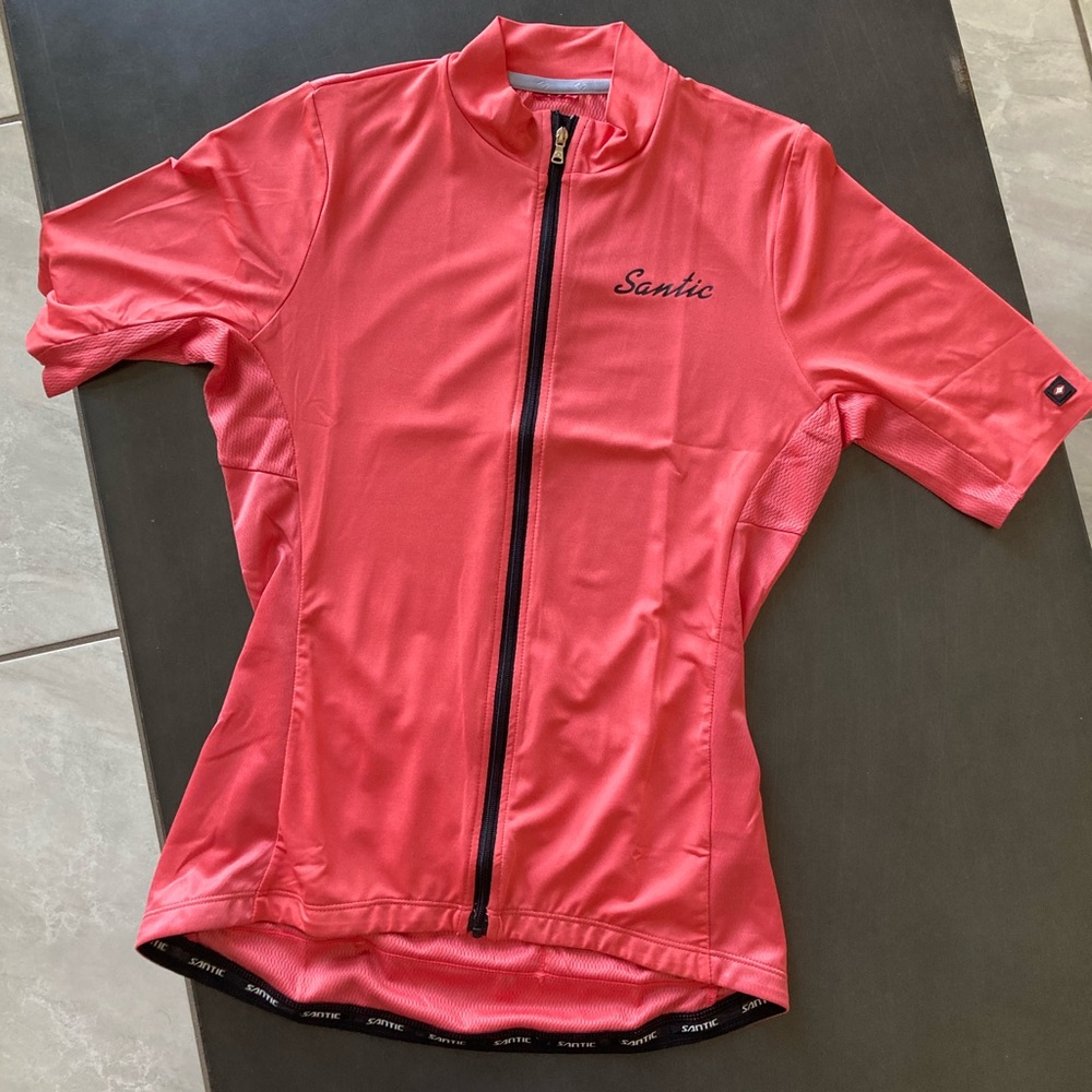 Santic Women Cycling Jersey Short Sleeve